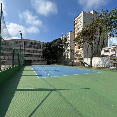 Lindo Apartamento Em Frente A Praia - Santos Leilighet Eksteriør bilde