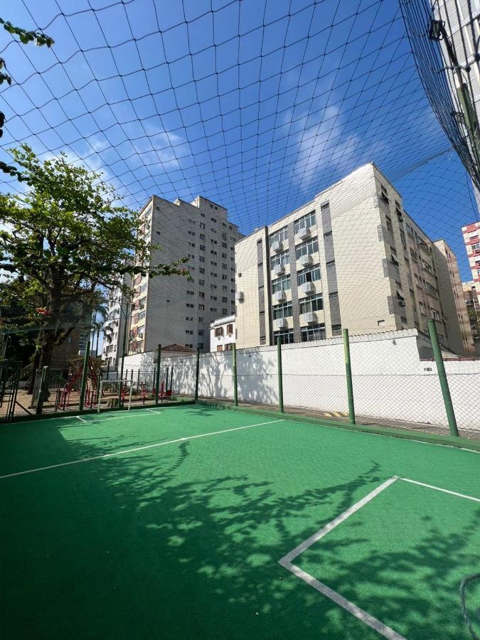 Lindo Apartamento Em Frente A Praia - Santos Leilighet Eksteriør bilde