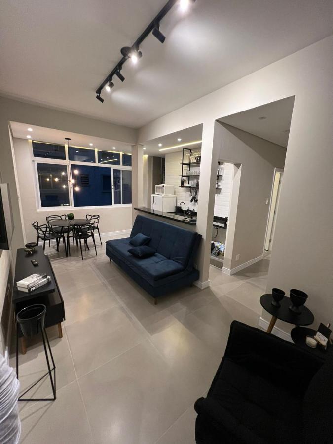 Lindo Apartamento Em Frente A Praia - Santos Leilighet Eksteriør bilde